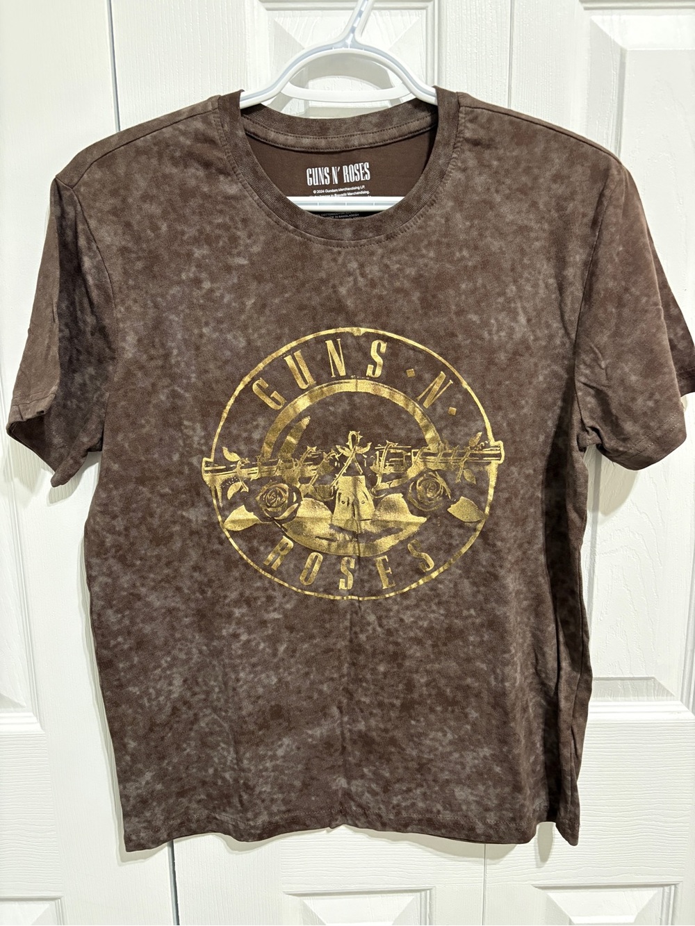 Guns N’ Roses Graphic Band Tee - Brown/Gold -unisex - LIKE NEW! 🎸